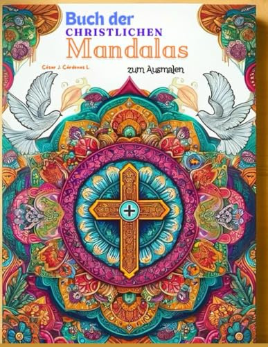 Buch der christlichen Mandalas zum Ausmalen