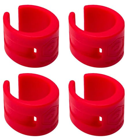 Kettenstrebenschutz – 4 Stück Kettenstrebenschutz aus Gummi | Fahrrad-Rahmenschutz, Gummi-Kettenstreben-Rahmenschutz-Aufkleber, Kettenstreben-Schutz-Set für Mountainbikes, Rennräder, Rahmen