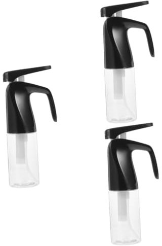 Beatifufu 3piezas Botella De Spray De Agua Para Cabello Pulverizador De Nebulización Para Cuidado Capilar y Belleza Diseño Moderno y Ergonomía Para Salones y Uso Diario