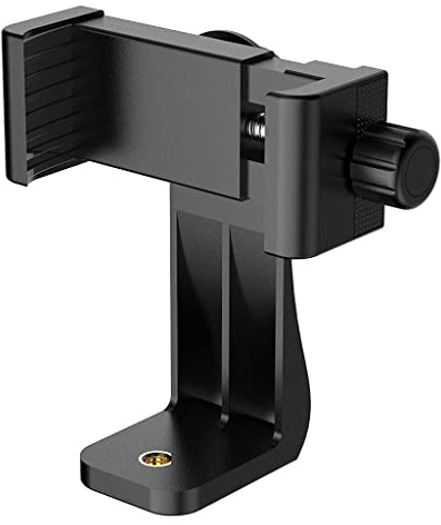 Adattatore per treppiede multifunzione per smartphone Supporto per telefono cellulare Morsetto di rotazione verticale orizzontale regolabile