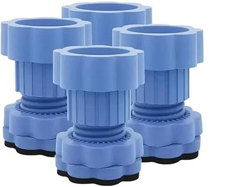 MYDZSWZX Universal Shock-Absorbing Anti-Slip Base,Universal Heightening Pad for Washing Machine Base, Shock-Absorbing, Moisture-Proof, and Silent Washer Foot Pads.(4PCS)