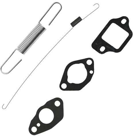 Flewdart 2 st regulator fjäder 3 st förgasare packning kompatibel med motorer GC135 GC160 GCV135 GCV160 GC 135 160 GCV 135 160