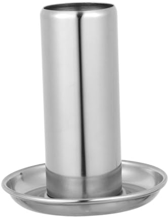 Angoily Support Poulet Grillé Inoxydable Épaissi avec Porte-bière pour Barbecue Extérieur Étagère Rotisserie Polyvalente pour Cuisson Four et Grill