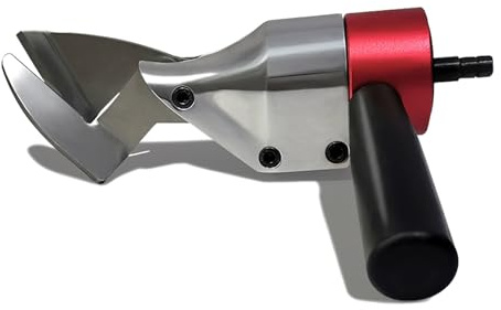Fårsax, Metallskärsax Munstycke for elektrisk borrchuck Järnskivsax Plasttyg Ull Trådnätsskärare Luftskruvmejsel Användning för fårgetter(C Mesh Shear)