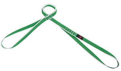 Mammut Standschlinge Belay 19.0, Green-Whtie, 90 cm, 2120-00770-4493-90