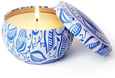 LA JOLIE MUSE Anti Mücken Citronella Kerze 100% Sojawachs in Dose Gegen Insekten Mückenabwehr Kerze 45Std - Amazon Vine