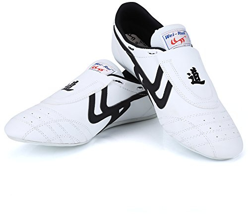 Alomejor Taekwondo Schuhe Taekwondo Boxing Karate Trainingsschuhe Taichi Kong Fu Schuhe für Kung Fu Taichi Taekwondo Boxing Karate(37)