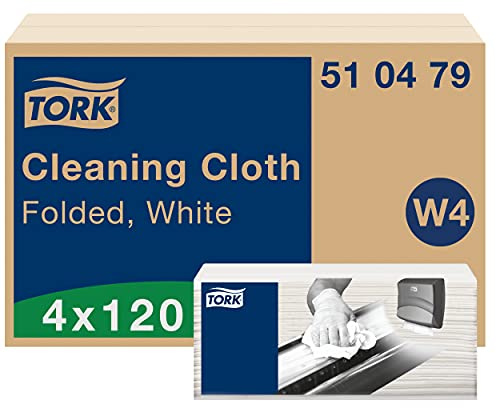 Tork paño de limpiezaBlancoo W4, 510479, 4 x 120 paños | flexible