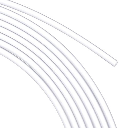 QUARKZMAN Fibre Ottica PMMA Lato Brillio Fibre Illuminatore Luce Ottica Cavo Brillio con 3mm LED Luce Guida Fonte per Fai-da-Te Custodia KTV, [Trasparente, 3Metri]