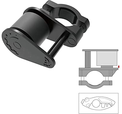 BABRO Motorrad Scheibenbremse Schlösser Hülse Schloss Sitz Spezielle Schloss Rahmen Schlösser Halterung Ständer Halter Motorrad Fahrrad Zubehör (Color : VK9-B)