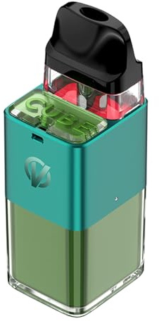 XROS CUBE Kit (Verde foresta) 30 W, kit iniziale per sigaretta elettronica dotato di pod mesh XROS 0,8 Ω/1,2 Ω da 2 ml, alimentato da batteria integrata da 900 mAh, senza nicotina