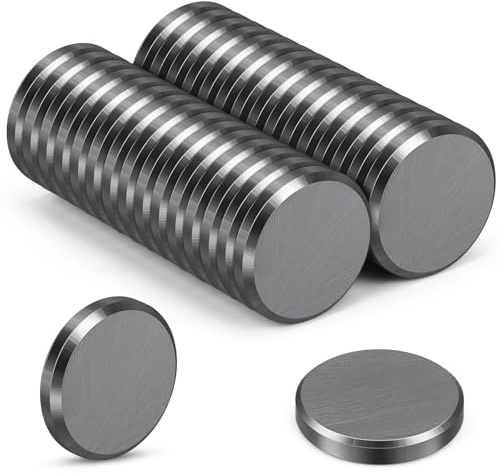 Wukong Magnete Stark, 30×5mm | 30 Stück Magneten Starker Halt, Klein Magnet Kühlschrank, Ferrit Magnete Tafel für Büro, Ausschreibung und Schule