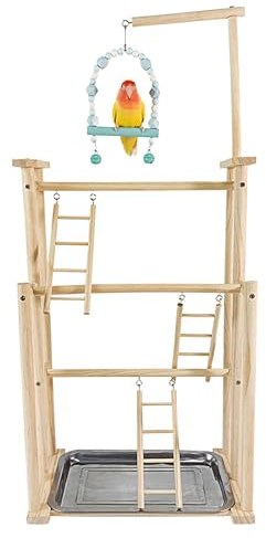 Parco giochi per uccelli, parco giochi per uccelli, parco giochi per pappagalli | Giocattoli per esercizio, scala parco, parco per pappagalli, ginnastica per uccelli per pappagallini, piccioncini, p
