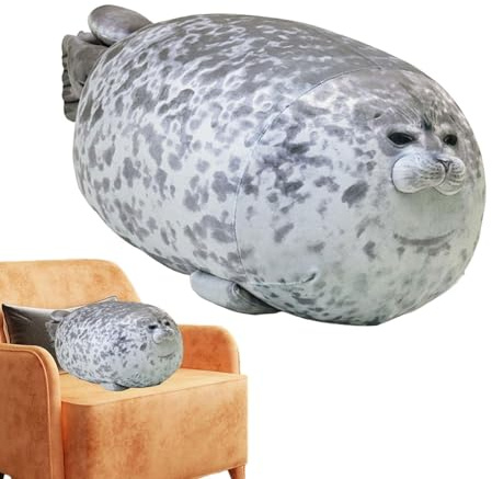 Peluche Foca Blob Paffuto, Cuscino Foca Blob, Simpatico Peluche Foca Animali Di Peluche In Cotone, Simpatico Peluche Foca Animali Di Peluche, Simpatico Foca Peluche Per Bambini Decorazione Per La Casa