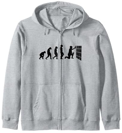 Tile-Setter Tile-Layer Craftsmen Tile-Flooring Floor-Tiler Zip Hoodie