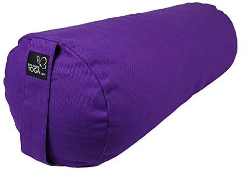 Buckwheat Yoga Bolster (Purple)