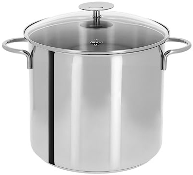 Cristel Titre M22M - Marmite INOX 22cm + Couvercle- Collection Mutine