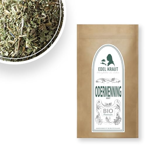 Odermennig Tee BIO 250g | EDEL KRAUT - PREMIUM KRÄUTER TEE Bio Odermennigkraut geschnitten 100% Naturrrein | ohne jegliche Zusätze