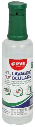 Dönges Flacon de rinçage pour les yeux stérile 500 ml DIN 15154-4, environ 5 min de temps de rinçage, 250 ml (flacon de lavage des yeux 8110T33156)