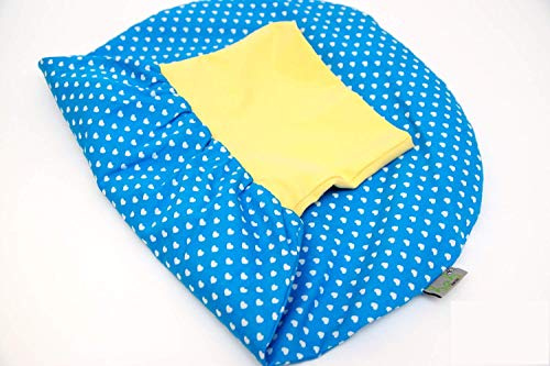 Handmade Strampelsack Pucksack Schlafsack Baby 0-6 Monate für den Sommer oder Winter wattiert oder unwattiert
