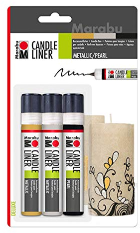 Marabu+Wachsmalfarbe+%22Candle+Liner%22%2C+Set+Metallic