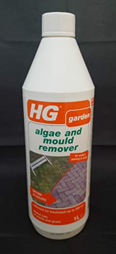 HG Garden Moss Algae and Mould Remover Cleaner Killer 1 Litre- Patio Paving Wall