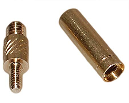 Flachberg Putzstock Adapter M5 auf 1/8 Zoll – Waffenreinigung Set, 2-TLG.