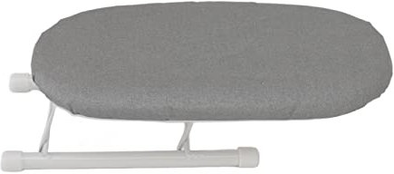 Asse da Stiro per Uso Domestico Asse da Stiro da Tavolo Resistente Al Calore e Salvaspazio per la Casa (GREY)