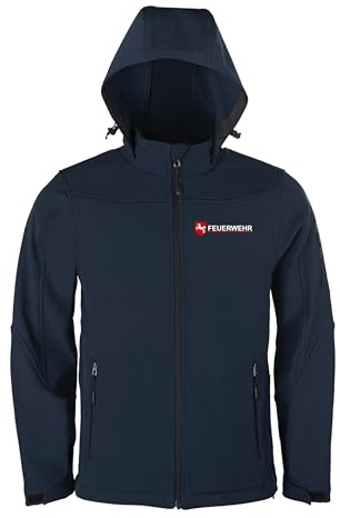 EinsEinsZwei Softshelljacke Feuerwehr Niedersachsen Herren Dienstkleidung Workwear Qualität