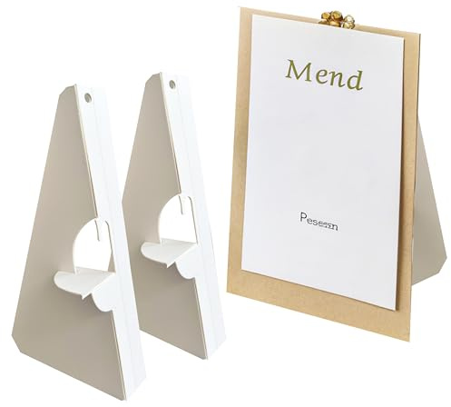 CoroRio 30 Pack 12 Inch Self Stick Cardboard Easel Backs, Premium Cardboard Easel Stand for Picture Frame and Art Easel Stand, Use for Photos, Signs, Crafts (White)