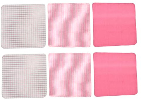 SHOWERORO 6pcs Plenty Kitchen Towel Dish Cloths Reusable Dish Wiping