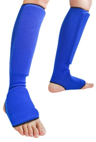 Schienbeinschoner Boxen,Kickboxen SchienbeinschüTzer,SchienbeinschüTzer Thaiboxen,Shin Pads Muay Thai,Muay Thai Beinschutz,StoßDäMpfung,Atmungsaktiv,FüR Kickboxen Kampfsport Muay Thai