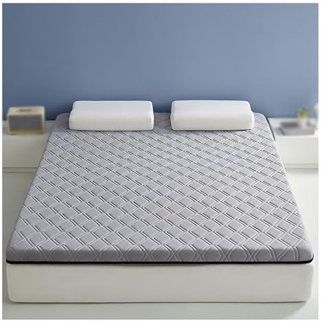 Latex-Matratze für Queen-Size-Bett, hohe Elastizität, Druckentlastung, Wabenbelüftung, 7-Zonen-Unterstützung, ideal für Seitenschläfer und leichte Schläfer, 200 x 220 x 9 cm