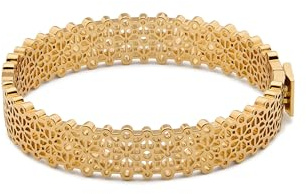 Kate Spade New York Spade Flower Tunn armring med spets