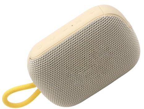 Enceinte audio portable étanche à la poussière avec lumière, caisson de basses sans fil pour plage, piscine, camping, randonnée, fête, extérieur, voiture, voyage, maison, chambre à coucher, appareil