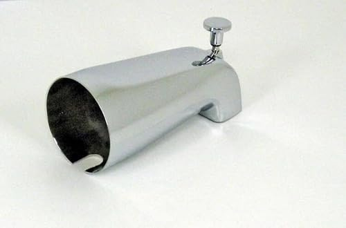 FIXED UP FINDS for Satin Nickel Zinc tub spout with Front Diverter 1/2 IPS Nose Mount.