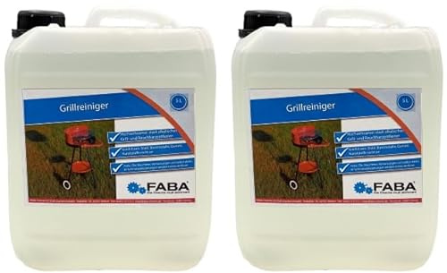 FABA Grillreiniger Konzentrat 2 x 5 Liter sehr stark Fettlöser