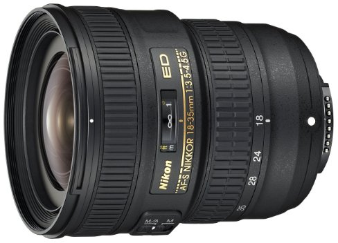 Nikon AF-S NIKKOR 18-35mm f/3.5-4.5G ED Objectif 35 mm Noir (Reconditionné)