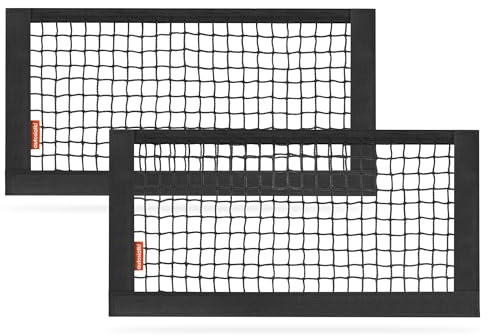 TrunkExpert Borsa a Rete Universale con Chiusura in strappo 20 cm x 40 cm Borsa Organizzatore Multiuso Organizer da Parete per Sedile Posteriore con Chiusura in strappo Accessori Auto 2 Pezzi