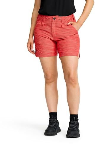 RevolutionRace Dam Hike & Dive Shorts, Hybrid Vandringsshorts och Badshorts för alla Utomhusaktiviteter, Salsa, L