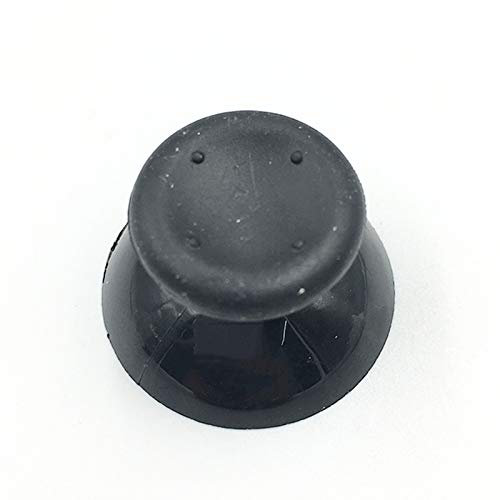 VKMKV 2PCS Black Grey Game Rubber Thumbstick Button Joystick Cap for XBox 360 Controller (Color : Black)