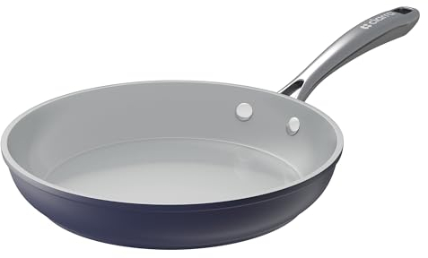 CIARRA Beyond Cookware Nonstick Ceramic Frying Pan, Non Toxic, 26cm PTFE&PFOA Free, Oven Safe, Compatible with All Stovetops, Blue