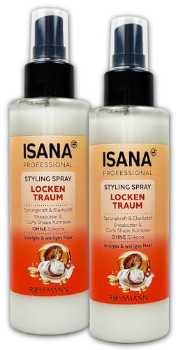 ISANA MED ISANA PROFESSIONAL Styling Spray para rizos (2 unidades, 150 ml, 2 unidades)