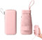 Wodehahagou Mini Compact Travel Umbrella - 6Ribbed Portable UV Protection Sun Umbrella - Small Handbag Size for Women