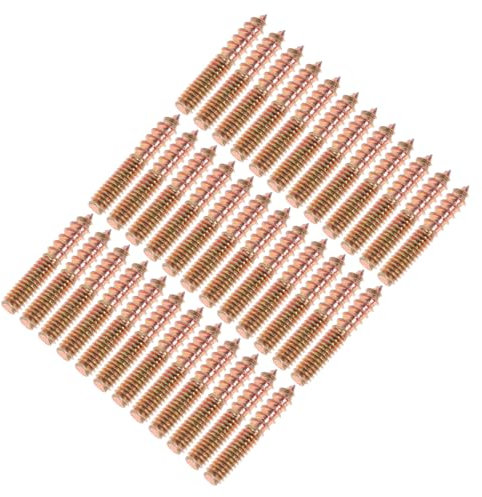 ULTECHNOVO Stockschrauben-set – 100 Stück Doppelkopfschrauben Selbstschneidend Für Möbel Und Den Außenbereich