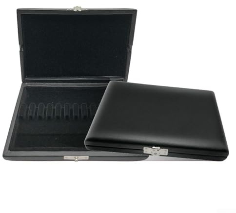 Fagott-Rohrblätter, wasserdicht, für 12 Oboenblätter und Fagottblätter, belüftete Box, schwarzes PU