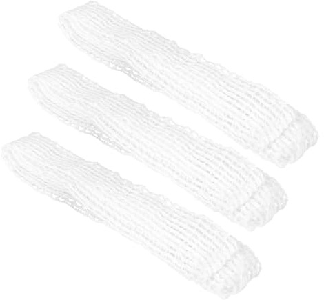 BESPORTBLE 3pcs Elastic Meat Netting Rolls Sausage Packaging Tools Cotton Mesh Twine for Home Kitchen Ham Making Meat 1m Each