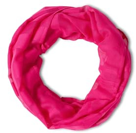 Cecil Loop Schal mit Streifenmuster beetroot pink A