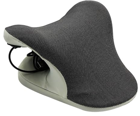 Tiardey Almohada de tracción para el Cuello,Almohada quiropráctica portátil,Corrector de Postura del Cuello para Estiramiento del Cuello,Cuello