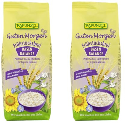RAPUNZEL Bio Frühstücksbrei Basen-Balance, 2er Pack (2 x 500 g)